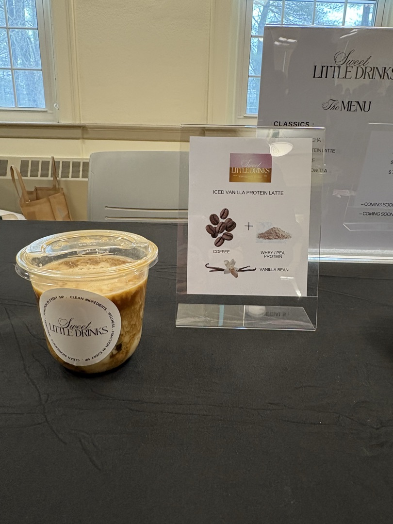 Iced Vanilla Protein Latte — creamy latte with protein