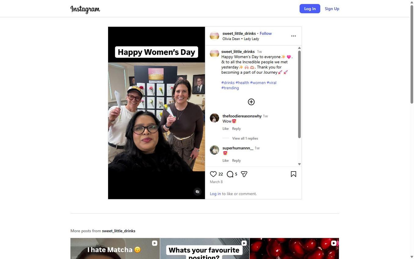 Happy Women's Day — vendor event